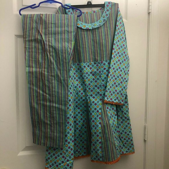 Shalwar Kameez Indian Pakistani Suit Girl (NEW) - Picture 1 of 6